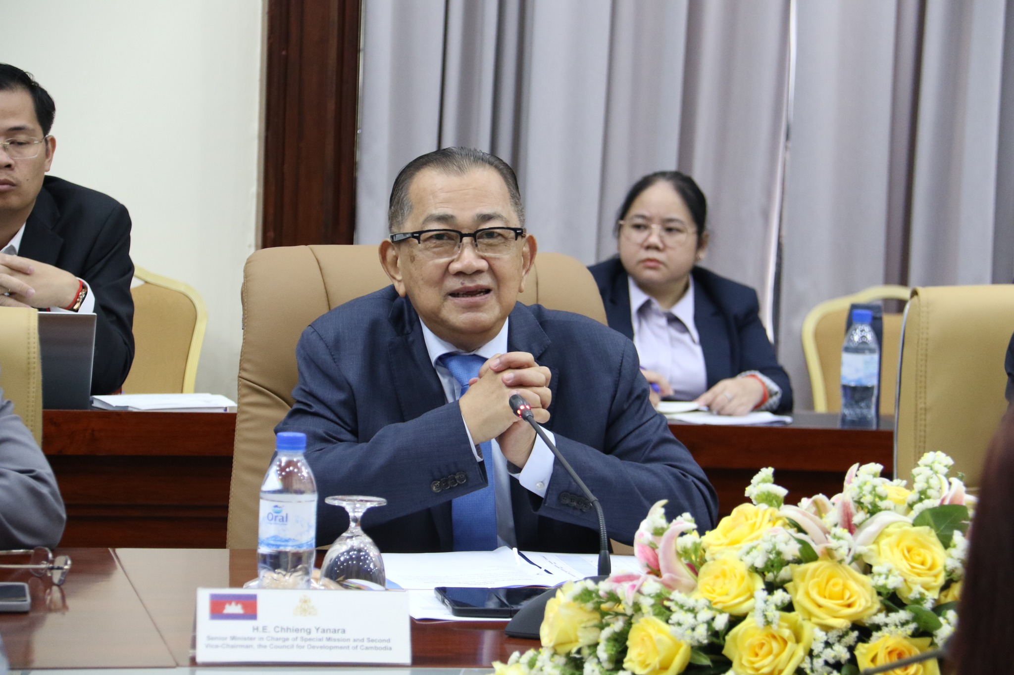 កិច្ចប្រជុំអន្តរក្រសួងត្រៀមសម្រាប់កិច្ចពិគ្រោះយោបល់ស្តីពីកិច្ចសហប្រតិបត្តិការអភិវឌ្ឍន៍ឆ្នាំ២០២៤ រវាងរាជរដ្ឋាភិបាលកម្ពុជា និងរដ្ឋាភិបាលសាធារណរដ្ឋសហព័ន្ធអាល្លឺម៉ង់