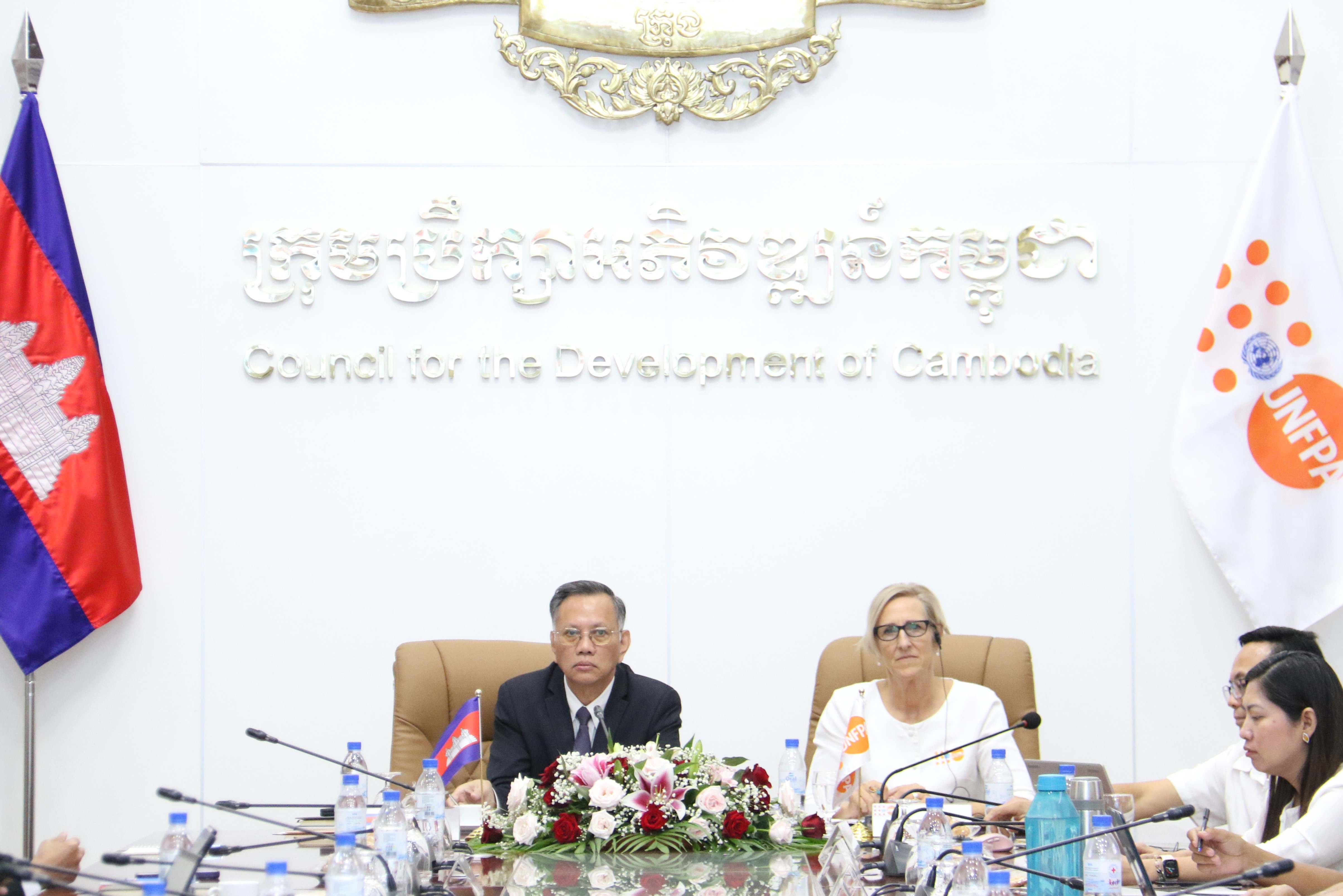 Meeting on 2024 Annual Review of the Implementation of Country Programme-CP 2024-2028 and Priorities Setting for 2025 between the Royal Government of Cambodia and the UNFPA Cambodia