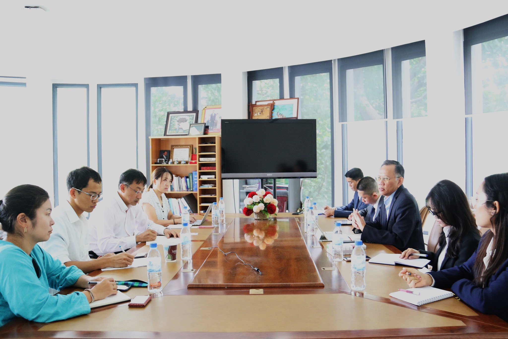 CDC and University of Tokyo Discuss on Trends and Landscape of ODA in Cambodia