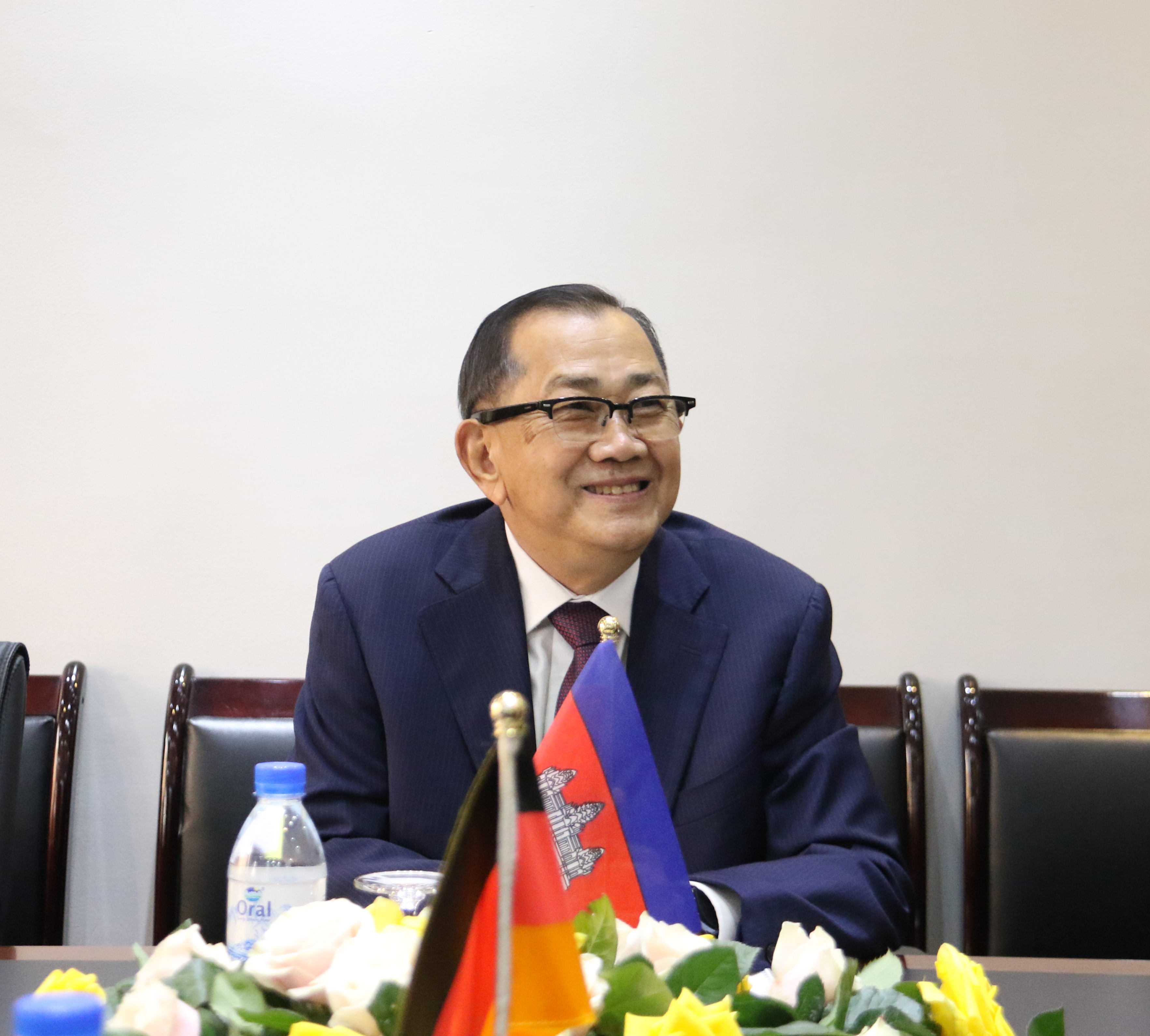 H.E. CHHIENG YANARA Meets with GIZ Director-General