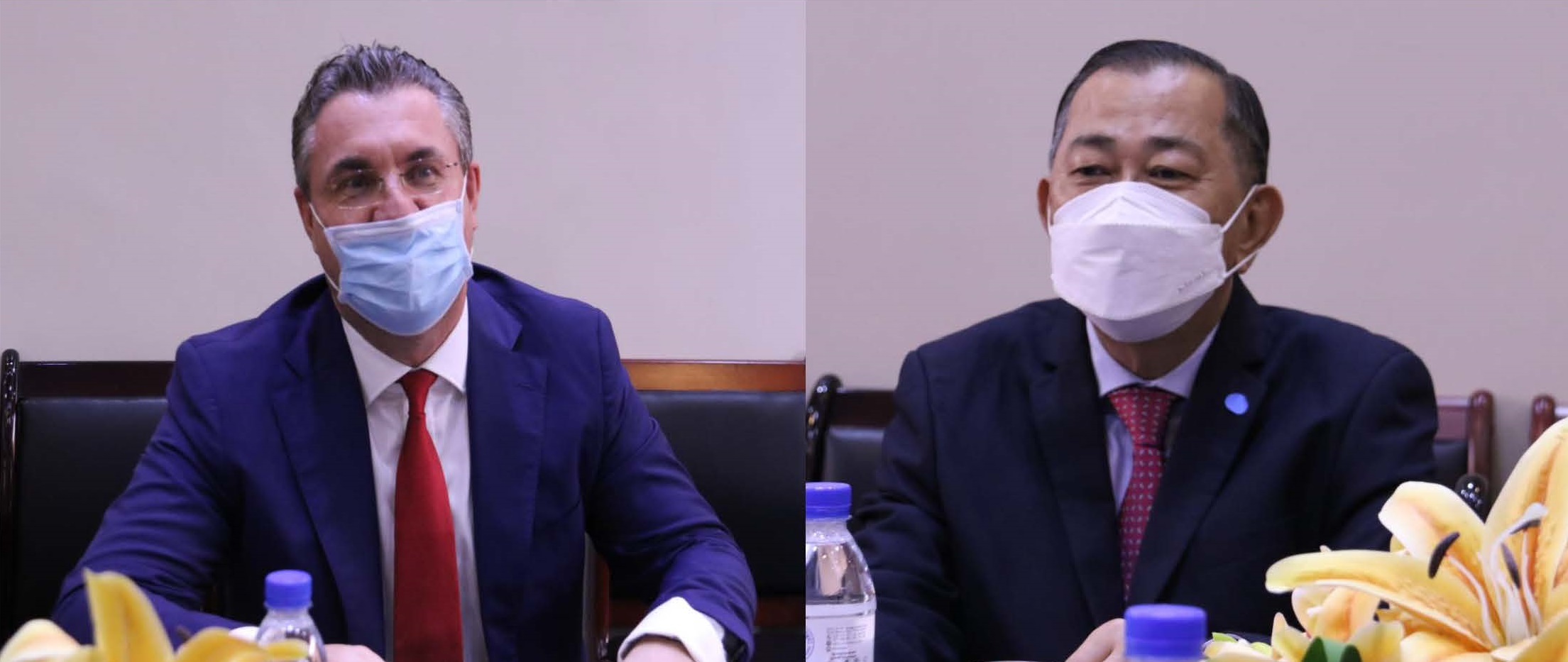 Courtesy Meeting between H.E. Minister Chhieng Yanara and H.E. Martin Vàvra, Ambassador Extraordinary and Plenipotentiary of the Czech Republic